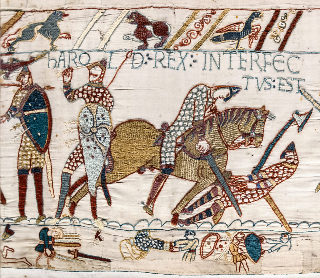Detail from the Bayeux Tapestry