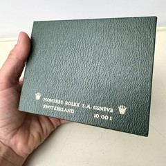 Box for Rolex Wristwatch Box Case Rolex Watch Box Tin Vintage 80s Old