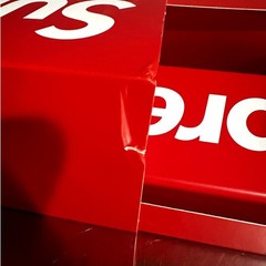 Supreme Vilac Box Logo Wooden Toy Car Made in France Red Collectible