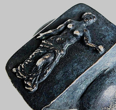 300 BC Ancient Roman Silver Ring Venus goddess love beauty fertility prosperity