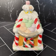 Unbranded 3pc Santa Gingerbread Bears Candy Canes Train Cookie Candy Jars Large