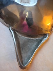 VTG 1990s Paradigm Exclusive Cast Aluminum Horn Shell Catch All Decorative Dish