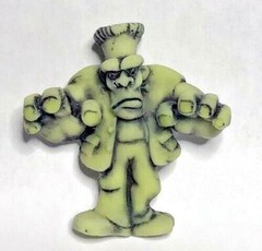 Harmony Kingdom Art Neil Eyre Designs Halloween Frankenstein Glow in Dark magnet