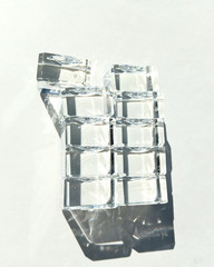 USA Seller – 10 pcs Clear Crystal Display Stand Base For Crystal Ball 40mm-60mm