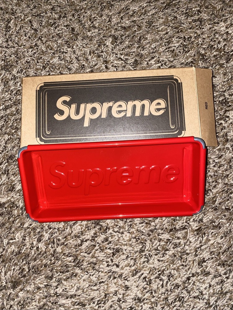 Supreme Dulton Tray Brand New In Box in Color Red SS23A60