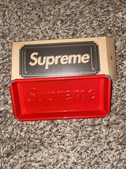 Supreme Dulton Tray Brand New In Box in Color Red SS23A60
