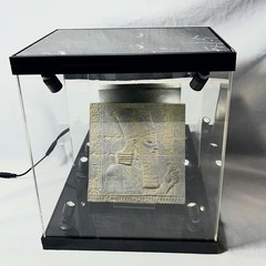 Near Eastern Inspired Ancient Anunnaki Tablet Recreation w/ Museum Display Case