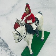 VTG W. Britains 1988 Life Guard Mounted Trumpeter British Toy Soldier England