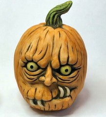 Neil Eyre Designs Halloween horror Large creepy monster Face pumpkin UPICK1
