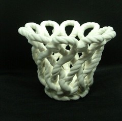 Cabo SL Open Weave Decorative Ceramic, Spain, Age Unknown, pre-owned