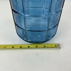 Blue Coastal Cottage Glass Jar Beach Decor Nautical Farmhouse Lake Cabin Wedding