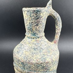 Genuine Ancient Roman Glass Pitcher Jug Circa 1st – 2nd Century AD