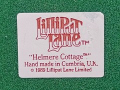 Lilliput Lane “Helmere Cottage”, The English Collection, 1989, United Kingdom.