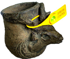 300 BC Artifact Ancient Roman Pottery Terracotta Ceramic Drinking Vessel Mug Cup