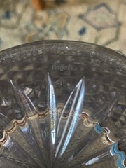 Tall Vintage Rogaska Crystal Vase~Art Deco~HEAVY~Quality Piece~EUC~Signed~1950’s