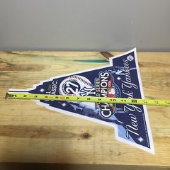 NY YANKEES 2009 WORLD SERIES CHAMPIONS PENNANT 27 TIME FALL CLASSIC BANNER MLB