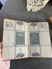 Antique Photo Upcycled Repurposed Primitive Vignette Tabletop Decor Metal Copper