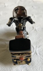 Limoges France Porcelain Motorcycle Trinket Box Rochard Peint Main