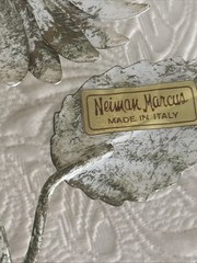 Vintage Italian Tole Hook Daisy Neiman Marcus Cottage Shabby Chic