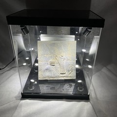 Near Eastern Inspired Ancient Anunnaki Tablet Recreation w/ Museum Display Case