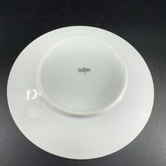 Rosenthal Germany 3680 White Gold Band Black Lines Round Plate Dish 6 Inch Set 6