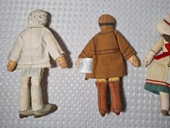 Vintage 1979 Hallmark Historic Figures Mark Twain Amelia Earhart Annie Oakley