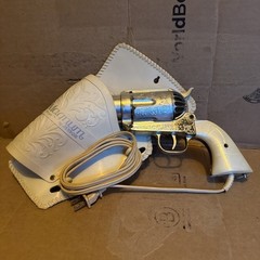 Rare Find Vintage Jerdon Magnum Revolver Wall Mount Bath Accessory Holster Decor