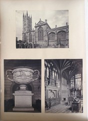 SET OF SEVEN 1870S ALBUMENS OF BEAUTIFUL ENGLISH ESTATES VILLAGE