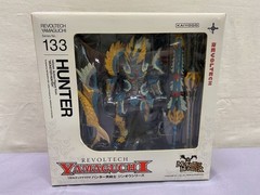 Monster Hunter Revoltech No.133 Turtle Hunter Male Figure, Jin-Oh, 710