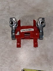 Unknown Transformer Part Kingdom 01 Red Robot Action Figure Part