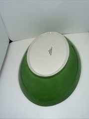 Fitz & Floyd Vintage Circa 1975 RONDELET Tourquoise Oval veggie bowl