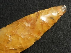 ACE! COLLECTION PSP! FLINT DAGGER 165mm! LIGHTER! DANISH STONE AGE NEOLITHIC