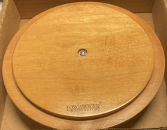 Longaberger WoodCrafts Lid-7″ Measuring/Medium Fruit Basket-Classic-NIB!!!