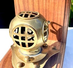 Rolex At One With The Sea Goodwood Shop Window Advertising Display Divers Helmet