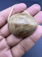 Authentic Rare Ancient Old Natural Jasper Stone Unique Bead From Afghanistan