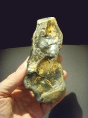 Lower Paleolithic – Early Acheulean elongated lateral scraper. c.450,000 BP.