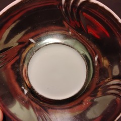 RARE Sterling Silver Dipped 6″ Plate Johann Haviland Bavaria