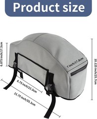 Winch Cover Heavy Duty UV-resistant Waterproof Winch Protective Cover.