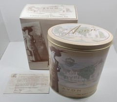 Avon 2001 Limited Edition Collectible Tin 7″ New In Original Packaging