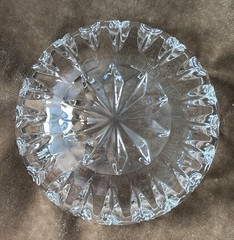 Collectors Crystal Galleries by Fairfield ~ Lead Crystal Trinket / Nut Bowl NIB