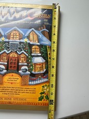 David Winter RARE Vintage 12 Days of Christmas Advent Calendar 24K gold charms