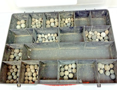 Metal Detector Finds Musket Balls Relics Finds Case 3kg+ Historical Lot