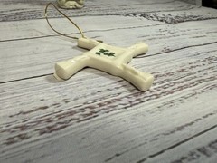 Liffey St. Brigid’s Cross Shamrock Ornament and Irish Angel St Patrick’s Day