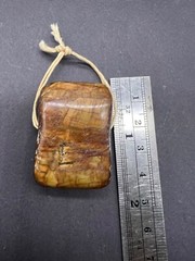 Rare Ancients Old Tumbled Tiger Eye Stone Specimens Stone Bead From Afghanistan