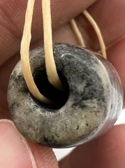 Ancient Central Asian Granite Gneiss Stone Dogon Tribal Beads Found Afghanistan