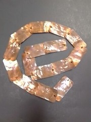 Brutalist Copper Belt Necklace Industrialist Modernist Steampunk Armor Metalwork