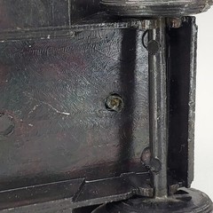 Vintage Die Cast Metal 1917 Antique Car Pencil Sharpener Bronze Tone Miniature