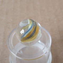 .60″ Vintage Cat Eye Hybrid Sparkler Marble- Akro Master Marble King Foreign