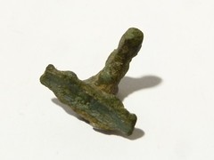 Iron Age – Roman BROOCH Part Silver Metal Detector Find – Ex Martins Lot #CM80