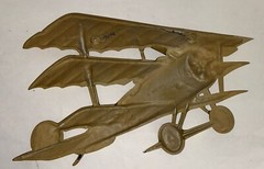 Sexton 1122 1123 1124 Vintage Metal Bi Planes Yellow Red And Green 3 Planes